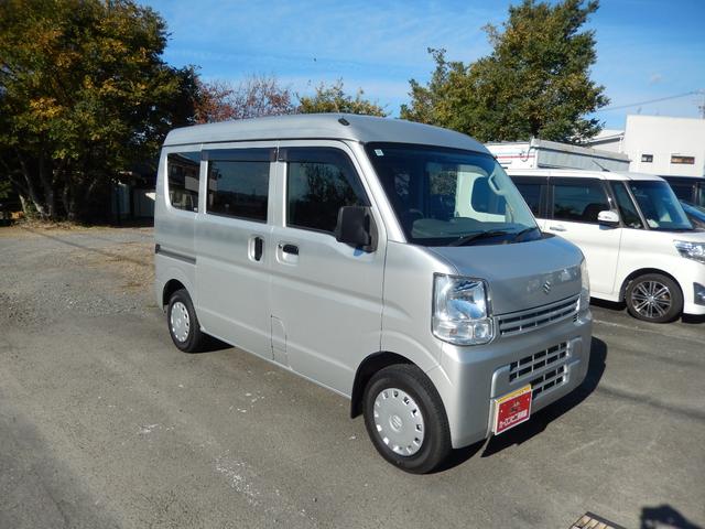 エブリイ ＰＣ　ハイルーフ　キーレス　４速オートマ車　ＡＭ　ＦＭ　ラジオ　パワステ　パワーウインドー　エアバック（3枚目）