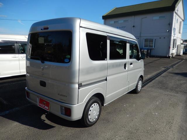 エブリイ ＰＣ　ハイルーフ　キーレス　４速オートマ車　ＡＭ　ＦＭ　ラジオ　パワステ　パワーウインドー　エアバック（5枚目）