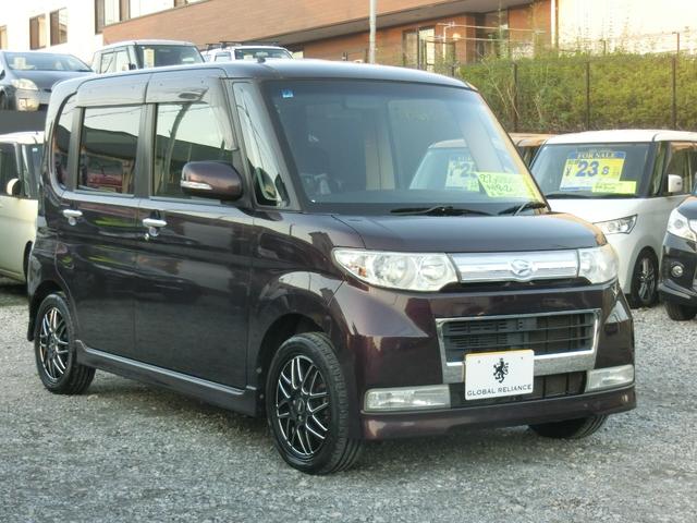 タント カスタムRS ターボ 電動スライドドア ナビDTV ETC HID スマートキー(3枚目)