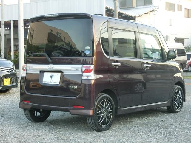 タント カスタムRS ターボ 電動スライドドア ナビDTV ETC HID スマートキー(4枚目)