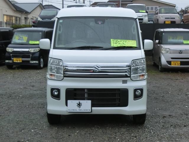 エブリイワゴン PZターボ ターボ 衝突軽減ブレーキ 電動スライドドア ナビDTV ブルートゥース バックカメラ ETC スマートキー プッシュスタート HID(2枚目)