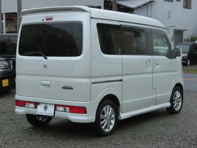 エブリイワゴン PZターボ ターボ 衝突軽減ブレーキ 電動スライドドア ナビDTV ブルートゥース バックカメラ ETC スマートキー プッシュスタート HID(4枚目)