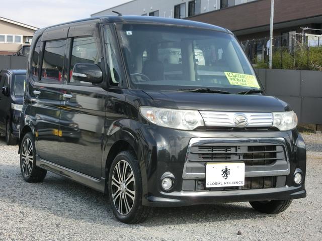 タント カスタムＲＳ　ターボ　電動スライドドア　ナビＤＴＶ　ブルートゥース　バックカメラ　ＥＴＣ　スマートキー　ヘッドアップコンソール　ＨＩＤ（3枚目）