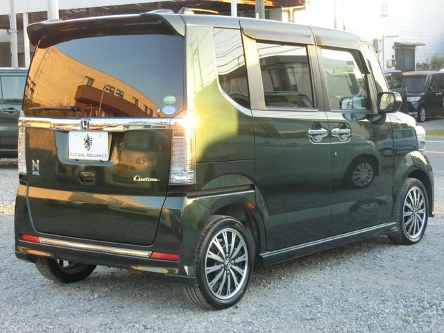 N-BOXカスタム G・ターボLパッケージ 後期型 アイドリングストップ 両側電動スライドドア ナビDTV ブルートゥース バックカメラ ETC クルーズコントロール スマートキー プッシュスタート キーレス連動ミラー(4枚目)