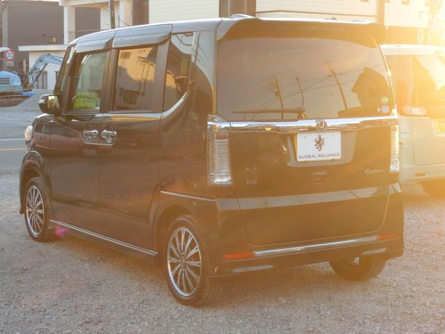 N-BOXカスタム G・ターボLパッケージ 後期型 アイドリングストップ 両側電動スライドドア ナビDTV ブルートゥース バックカメラ ETC クルーズコントロール スマートキー プッシュスタート キーレス連動ミラー(6枚目)