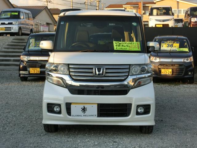 Ｎ－ＢＯＸカスタム Ｇ・Ｌパッケージ　電動スライドドア　アイドリングストップ　ナビＤＴＶ　ＥＴＣ　スマートキー　プッシュスタート　ＨＩＤ（2枚目）