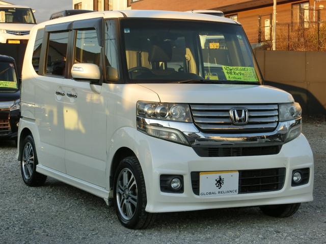 Ｎ－ＢＯＸカスタム Ｇ・Ｌパッケージ　電動スライドドア　アイドリングストップ　ナビＤＴＶ　ＥＴＣ　スマートキー　プッシュスタート　ＨＩＤ（3枚目）