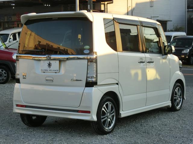 Ｎ－ＢＯＸカスタム Ｇ・Ｌパッケージ　電動スライドドア　アイドリングストップ　ナビＤＴＶ　ＥＴＣ　スマートキー　プッシュスタート　ＨＩＤ（4枚目）