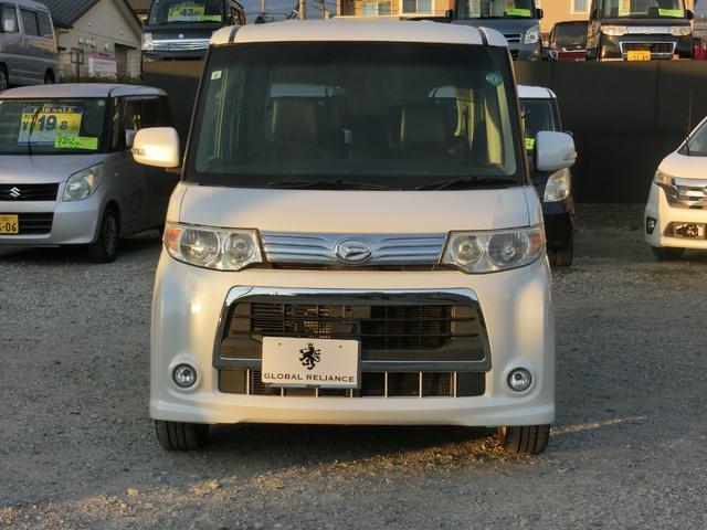 タント カスタムＲＳ　後期型　ターボ　アイドリングストップ　電動スライドドア　ビッグナビＤＴＶ　ブルートゥース　ＥＴＣ　スマートキー（2枚目）