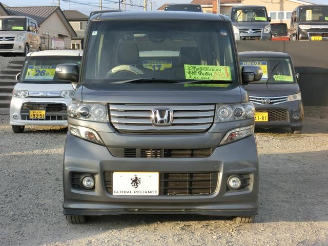 Ｎ－ＢＯＸカスタム Ｇ・Ｌパッケージ　アイドリングストップ　フリップダウンモニター　ナビＤＴＶ　ブルートゥース　バックカメラ　スマートキー　プッシュスタート　ＨＩＤ（2枚目）
