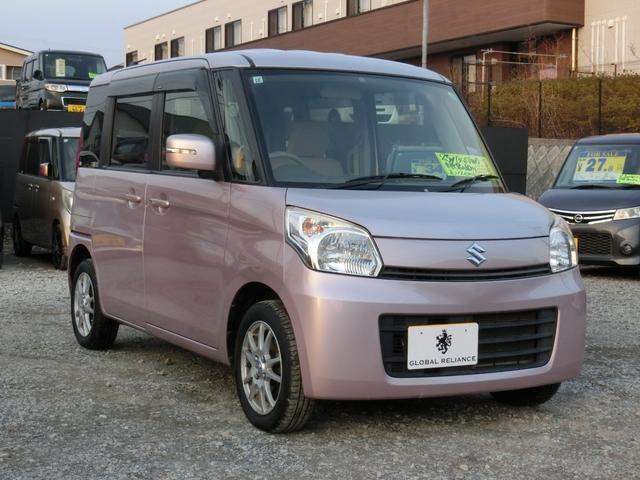 スペーシア T エネチャージ アイドリングストップ 電動スライドドア ナビDTV ETC シートヒーター スマートキー プッシュスター(3枚目)