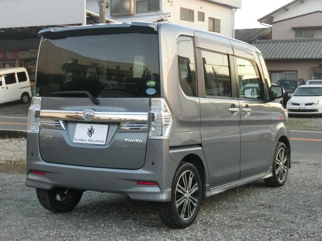 タント カスタムＲＳ　ＳＡ　ターボ　軽減ブレーキ　アイドルストップ　両側電動スライドドア　ビッグナビＤＴＶ　ブルートゥース　バックカメラ　スマートキー　プッシュスタート　ＬＥＤヘッドライト（4枚目）
