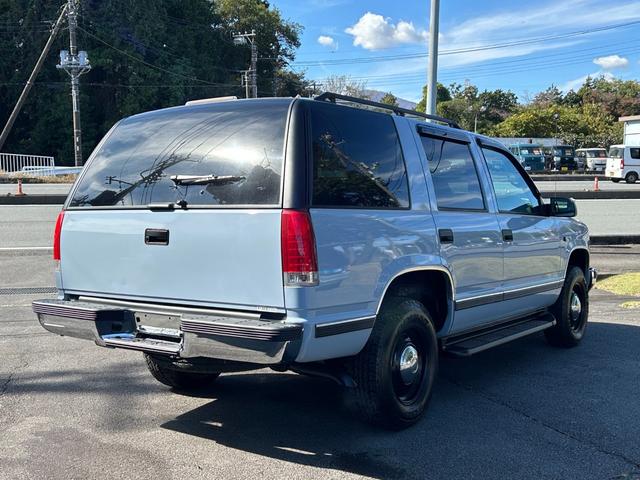 シボレータホ LT 99モデル 4WD ナローボディ フロントジャンプシート付(ベンチシート) メッキ フロント&リアバンパー新品 サイドモール新品 1ナンバー 4人乗り NOX適合 全国登録O.K ETC ナビ(4枚目)