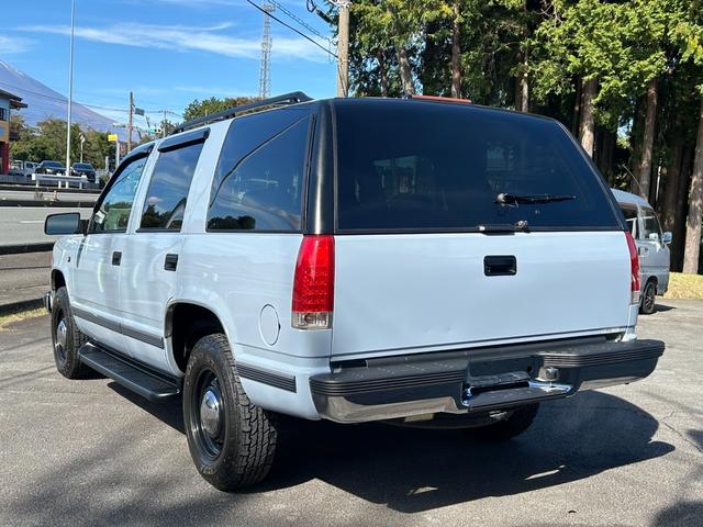 シボレータホ LT 99モデル 4WD ナローボディ フロントジャンプシート付(ベンチシート) メッキ フロント&リアバンパー新品 サイドモール新品 1ナンバー 4人乗り NOX適合 全国登録O.K ETC ナビ(5枚目)