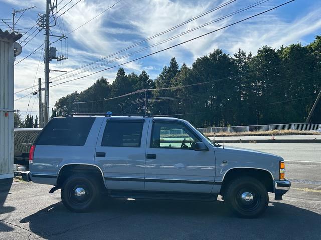 シボレータホ LT 99モデル 4WD ナローボディ フロントジャンプシート付(ベンチシート) メッキ フロント&リアバンパー新品 サイドモール新品 1ナンバー 4人乗り NOX適合 全国登録O.K ETC ナビ(7枚目)