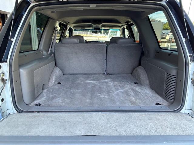 シボレータホ LT 99モデル 4WD ナローボディ フロントジャンプシート付(ベンチシート) メッキ フロント&リアバンパー新品 サイドモール新品 1ナンバー 4人乗り NOX適合 全国登録O.K ETC ナビ(31枚目)