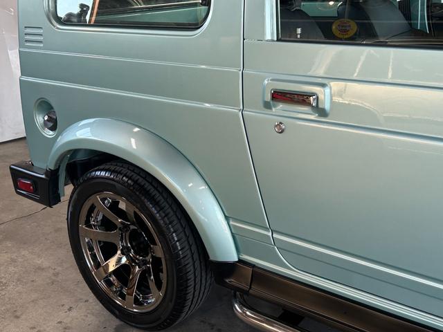 ジムニー 　ＵＳ　サムライ仕様　ローライダー　ＳＡＭＵＲＡＩ　ＬＯＷＲＩＤＥＲ　仕様　エアコンオーバーホール済み　内外装仕上げ済み　ローダウン　８０’ｓ　９０’ｓ　トラッキン　Ｌ．Ａスタイル（20枚目）