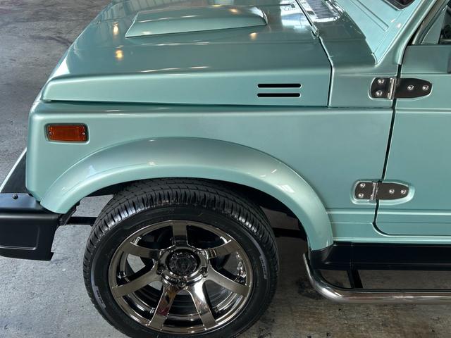 ジムニー 　ＵＳ　サムライ仕様　ローライダー　ＳＡＭＵＲＡＩ　ＬＯＷＲＩＤＥＲ　仕様　エアコンオーバーホール済み　内外装仕上げ済み　ローダウン　８０’ｓ　９０’ｓ　トラッキン　Ｌ．Ａスタイル（30枚目）