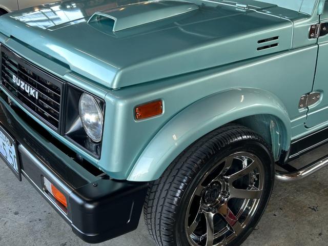 ジムニー 　ＵＳ　サムライ仕様　ローライダー　ＳＡＭＵＲＡＩ　ＬＯＷＲＩＤＥＲ　仕様　エアコンオーバーホール済み　内外装仕上げ済み　ローダウン　８０’ｓ　９０’ｓ　トラッキン　Ｌ．Ａスタイル（31枚目）