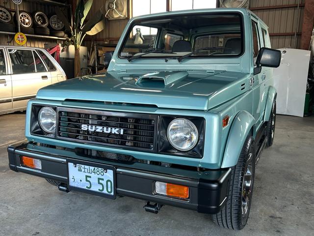 ジムニー 　ＵＳ　サムライ仕様　ローライダー　ＳＡＭＵＲＡＩ　ＬＯＷＲＩＤＥＲ　仕様　エアコンオーバーホール済み　内外装仕上げ済み　ローダウン　８０’ｓ　９０’ｓ　トラッキン　Ｌ．Ａスタイル（41枚目）
