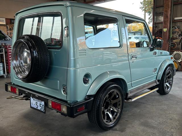 ジムニー 　ＵＳ　サムライ仕様　ローライダー　ＳＡＭＵＲＡＩ　ＬＯＷＲＩＤＥＲ　仕様　エアコンオーバーホール済み　内外装仕上げ済み　ローダウン　８０’ｓ　９０’ｓ　トラッキン　Ｌ．Ａスタイル（69枚目）