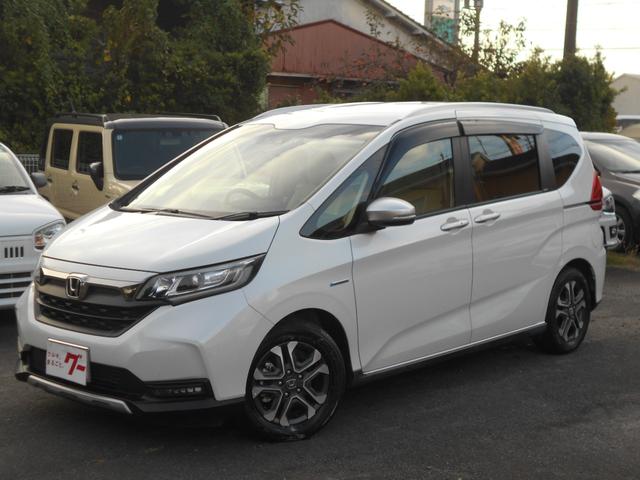 フリードハイブリッド ハイブリッド・クロスターホンダセンシング　ワンオーナー　走行４万キロ　両側電動スライドドア　アダプティブオートクルーズ　６人乗り　社外ナビフルセグＴＶバックカメラ　ＥＴＣ（2枚目）