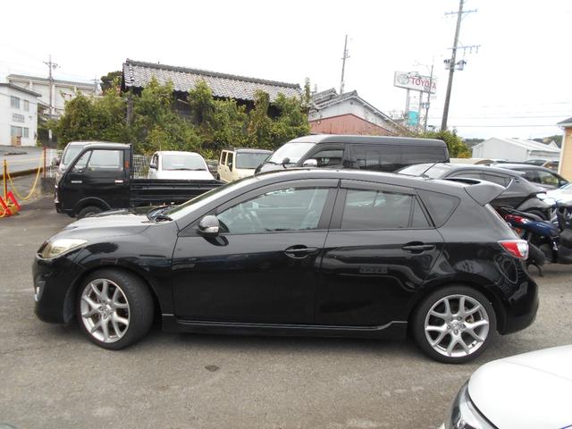 マツダスピードアクセラ ベースグレード 6速マニュアル 検8年8月 社外ナビフルセグTVバックカメラ ハーフレザーシート 18インチアルミ ETC(4枚目)