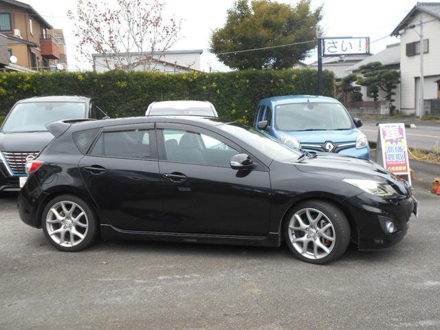 マツダスピードアクセラ ベースグレード 6速マニュアル 検8年8月 社外ナビフルセグTVバックカメラ ハーフレザーシート 18インチアルミ ETC(9枚目)