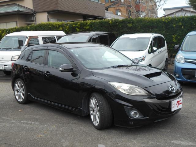 マツダスピードアクセラ ベースグレード 6速マニュアル 検8年8月 社外ナビフルセグTVバックカメラ ハーフレザーシート 18インチアルミ ETC(10枚目)