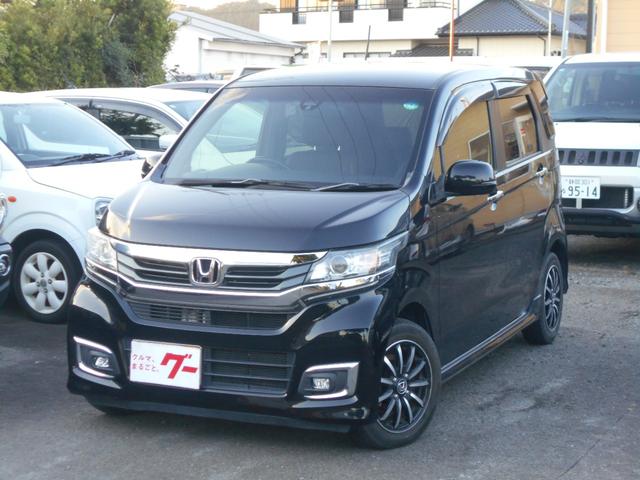 Ｎ－ＷＧＮカスタム Ｇ　ＳＳパッケージ　純正ナビフルセグＴＶ　Ｂカメラ　あんしんパッケージ　ハーフレザーシート　ＥＴＣ　オートライト（2枚目）