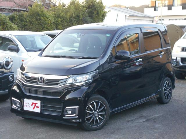 Ｎ－ＷＧＮカスタム Ｇ　ＳＳパッケージ　純正ナビフルセグＴＶ　Ｂカメラ　あんしんパッケージ　ハーフレザーシート　ＥＴＣ　オートライト（3枚目）