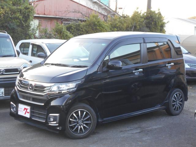 Ｎ－ＷＧＮカスタム Ｇ　ＳＳパッケージ　純正ナビフルセグＴＶ　Ｂカメラ　あんしんパッケージ　ハーフレザーシート　ＥＴＣ　オートライト（4枚目）