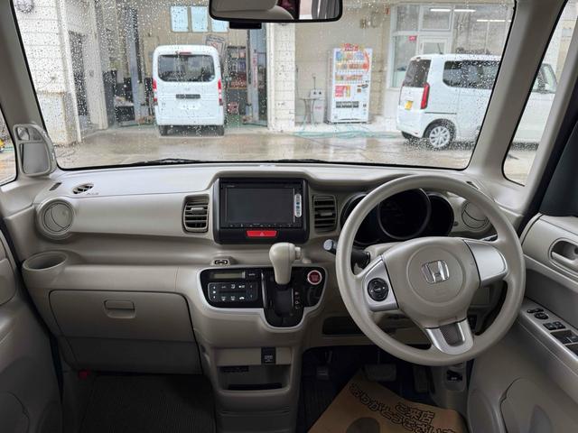 Ｎ－ＢＯＸ Ｇ　ドライブレコーダー　ＥＴＣ　バックカメラ　両側スライドドア　ナビ　ＴＶ　スマートキー　アイドリングストップ　電動格納ミラー　ベンチシート　ＣＶＴ　盗難防止システム　ＡＢＳ　ＥＳＣ　ＣＤ　ＤＶＤ再生（2枚目）