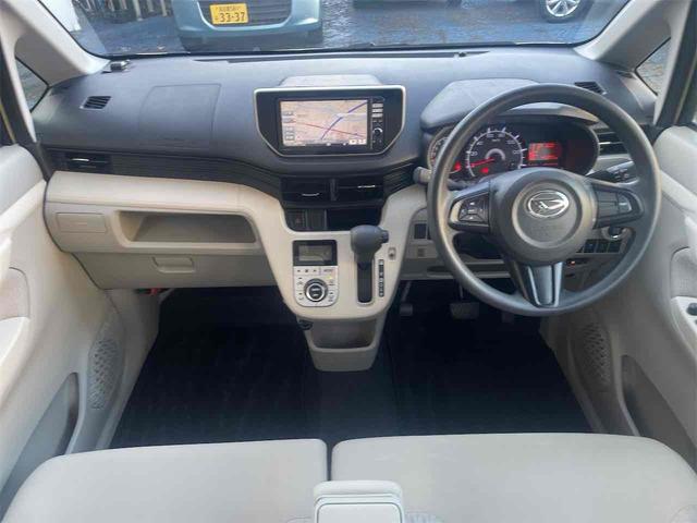 ムーヴ Ｘ　ＥＴＣ　バックカメラ　ナビ　ＴＶ　スマートキー　アイドリングストップ　ベンチシート　ＣＶＴ　盗難防止システム　ＡＢＳ　ＥＳＣ　Ｂｌｕｅｔｏｏｔｈ　アルミホイール　衝突安全ボディ　エアコン（2枚目）