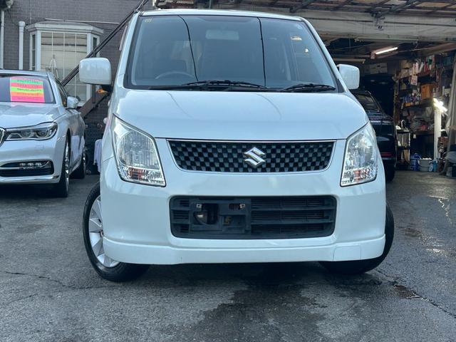 ワゴンR FXリミテッド ・プッシュスタート・純正CD・人気のパール・純正エアロ・純正リアスポ・純正アルミ(2枚目)