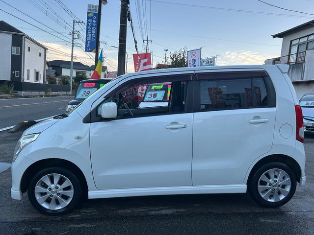 ワゴンR FXリミテッド ・プッシュスタート・純正CD・人気のパール・純正エアロ・純正リアスポ・純正アルミ(5枚目)