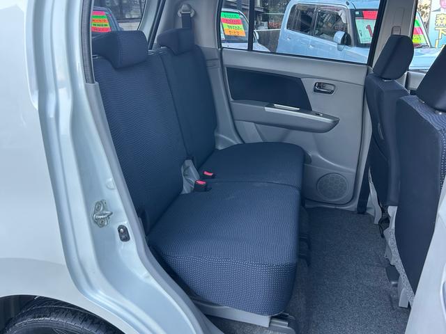 ワゴンR FXリミテッド ・プッシュスタート・純正CD・人気のパール・純正エアロ・純正リアスポ・純正アルミ(14枚目)