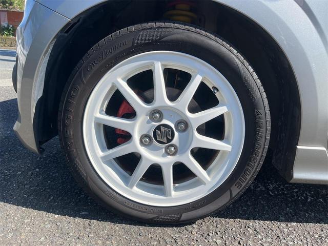 アルトワークス ベースグレード 5MT CPU書換92馬力ハイオク仕様 アールズ減衰調整付足回り エンケイオプション15AW モンスターオフセットアクセルペダル RECAROシートローポジ DPオーディオ バックカメラ ドラレコ(16枚目)