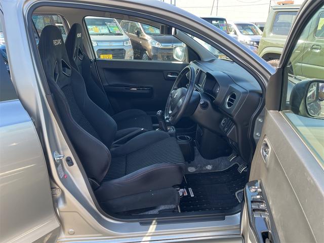 アルトワークス ベースグレード 5MT CPU書換92馬力ハイオク仕様 アールズ減衰調整付足回り エンケイオプション15AW モンスターオフセットアクセルペダル RECAROシートローポジ DPオーディオ バックカメラ ドラレコ(17枚目)