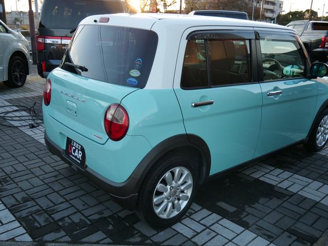 アルトラパン X 純正ナビ 全方位カメラ オートライト 運転席シートヒーター 衝突被害軽減ブレーキ スマートキー HIDヘッドライト オートエアコン(4枚目)