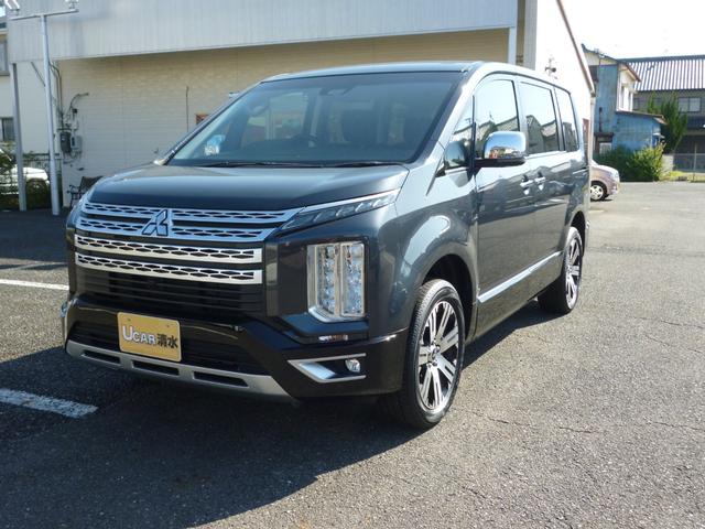 デリカＤ：５ Ｐ　４ＷＤ　７人乗り　禁煙　オートステップ　両側電動スライドドア　電動テールゲート　ステアリングヒーター　シートヒータ　オートホールドモード　ＡＣ１００Ｖコンセント（3枚目）