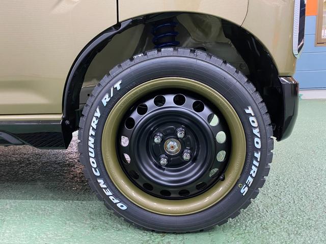 アトレー ＲＳ　届出済未使用車　ターボ　４ＷＤ　オートクルーズコントロール　レーンアシスト　クリアランスソナー　両側パワースライドドア　２インチリフトアップ　１５インチゴツゴツタイヤ　バックカメラ　ＬＥＤオートライト（51枚目）