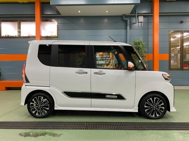 タント カスタムＲＳ　ワンオーナー　禁煙車　ターボ　ナビＴＶフルセグ　パノラマカメラ　サイドガーニッシュ　ＥＴＣ　２カメドラレコ　アダプティブクルーズコントロール　シートヒーター　両側パワースライドドア　ＬＥＤオートライト（4枚目）