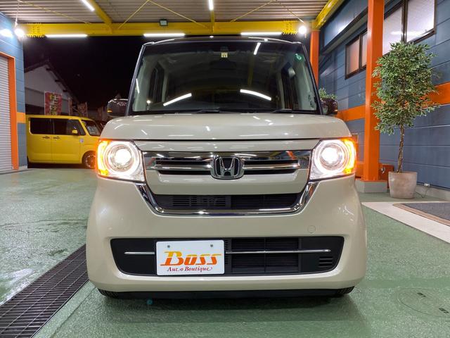 Ｎ－ＢＯＸ Ｌ・ターボ　コーディネートスタイル　ホンダセンシング　ナビＴＶフルセグ　バックカメラ　オートクルーズコントロール　パドルシフト　両側パワースライドドア　シートヒーター左右　ＬＥＤオートライト　メッキホイールリング（3枚目）