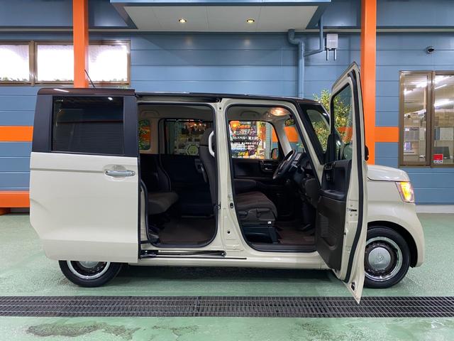 Ｎ－ＢＯＸ Ｌ・ターボ　コーディネートスタイル　ホンダセンシング　ナビＴＶフルセグ　バックカメラ　オートクルーズコントロール　パドルシフト　両側パワースライドドア　シートヒーター左右　ＬＥＤオートライト　メッキホイールリング（5枚目）
