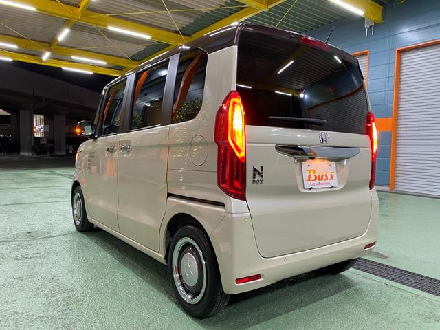 Ｎ－ＢＯＸ Ｌ・ターボ　コーディネートスタイル　ホンダセンシング　ナビＴＶフルセグ　バックカメラ　オートクルーズコントロール　パドルシフト　両側パワースライドドア　シートヒーター左右　ＬＥＤオートライト　メッキホイールリング（7枚目）