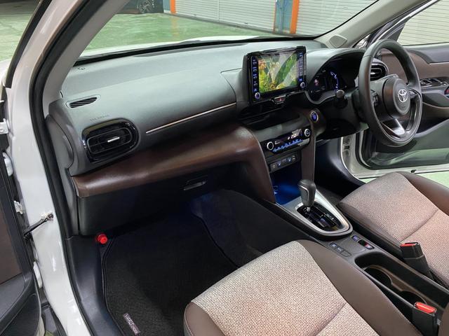 ヤリスクロス Z ワンオーナー 禁煙車 純正ナビTVフルセグ TVキャンセラー パノラマカメラ 2カメドラレコ ETC オートクルーズコントロール クリアランスソナー シートヒーター LEDオートライト(35枚目)