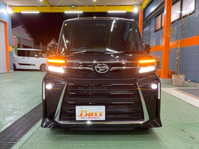 タント カスタムＲＳ　ワンオーナー　禁煙車　ターボ　アルパイン１０インチナビＴＶフルセグ　パノラマカメラ　サイドガーニッシュ　ＥＴＣ　２カメドラレコ　アダプティブクルーズコントロール　シートヒーター　両側パワースライドドア（3枚目）