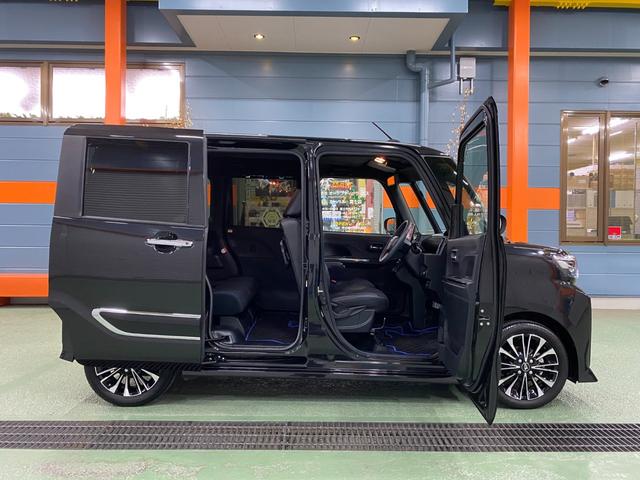 タント カスタムＲＳ　ワンオーナー　禁煙車　ターボ　アルパイン１０インチナビＴＶフルセグ　パノラマカメラ　サイドガーニッシュ　ＥＴＣ　２カメドラレコ　アダプティブクルーズコントロール　シートヒーター　両側パワースライドドア（5枚目）