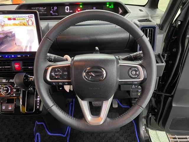 タント カスタムＲＳ　ワンオーナー　禁煙車　ターボ　アルパイン１０インチナビＴＶフルセグ　パノラマカメラ　サイドガーニッシュ　ＥＴＣ　２カメドラレコ　アダプティブクルーズコントロール　シートヒーター　両側パワースライドドア（15枚目）